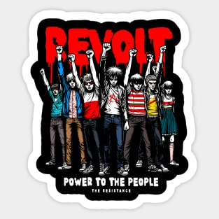 POWER TO THE PEOPLE Sticker